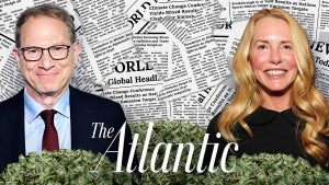 Editor Jeffrey Goldberg and owner Laurene Powell Jobs (Getty Images/Christopher Smith for TheWrap)