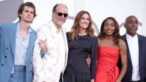 Andrew Garfield, Luca Guadagnino, Julia Roberts, Ayo Edebiri and Malik Hassan Sayeed
