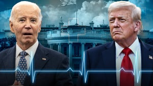 Presidents Joe Biden and Donald Trump (Getty Images/Christopher Smith for TheWrap)