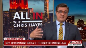 Chris Hayes on California Redistricting Bill and Democrats 'Actively Fighting Back'