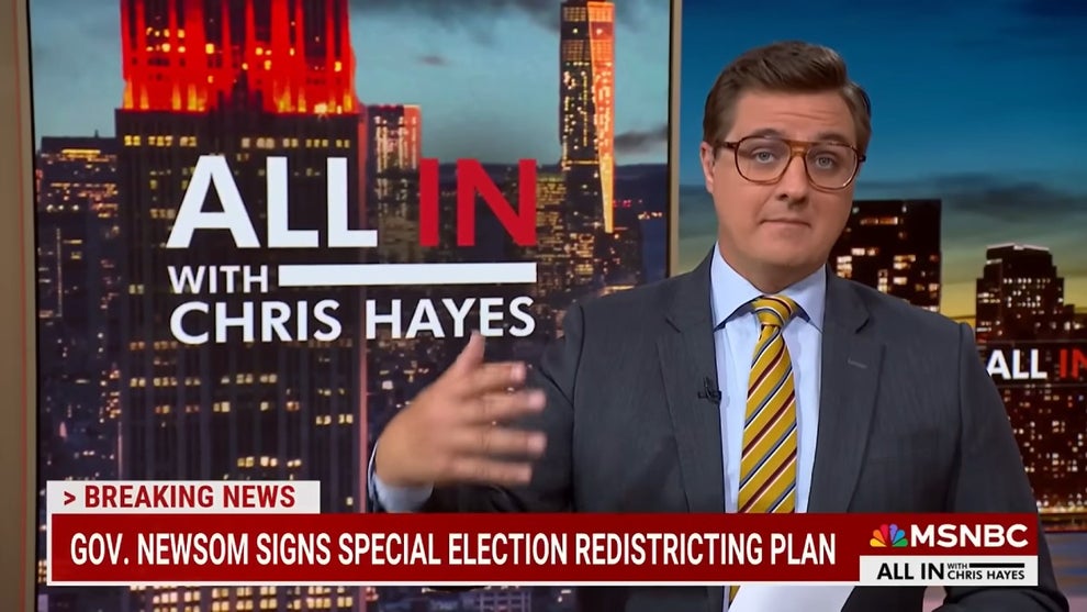 Chris Hayes on California Redistricting Bill and Democrats 'Actively Fighting Back'