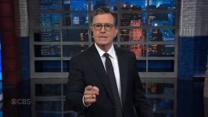 Colbert defends Gayle King, forgets his show is canceled for a second