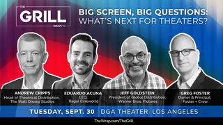 Disney, Warner Bros. and Regal Leaders to Debate the Future of Theatrical at TheGrill