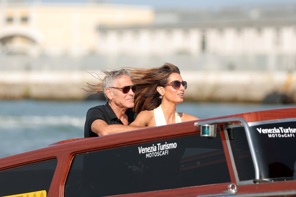George Clooney and Amal Clooney