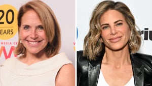 Katie Couric and Jillian Michaels