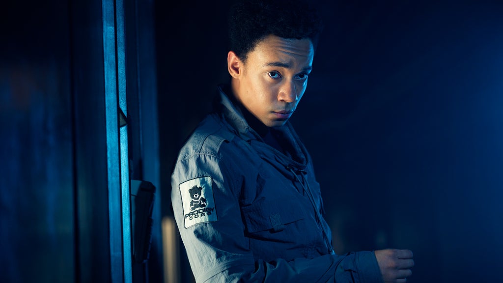 Kit Young as Tootles in "Alien: Earth." (Kurt Iswarienko/FX)
