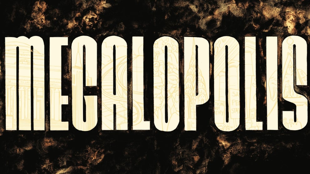 Francis Ford Coppola's "Megalopolis: An Original Graphic Novel" (Credit: Abrams ComicArts)