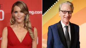 Left: Megyn Kelly (Dimitrios Kambouris/Getty Images), Right: Bill Maher (Phillip Faraone/VF25/Getty Images)