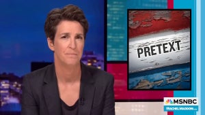Rachel Maddow hosting the August 11, 2025 edition of "The Rachel Maddow Show" (MSNBC)
