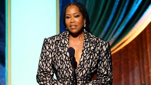 Regina King accepts the Trailblazer Award onstage at the Critics Choice Association's 7th Annual Celebration of Black Cinema & Television at Fairmont Century Plaza on December 09, 2024. (Leon Bennett/Getty Images)
