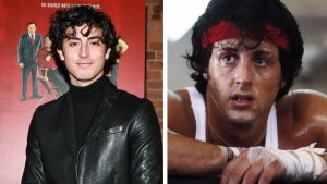 Anthony Ippolito (Credit: Jason Mendez/Getty Images) and "Rocky" (Credit: United Artists)