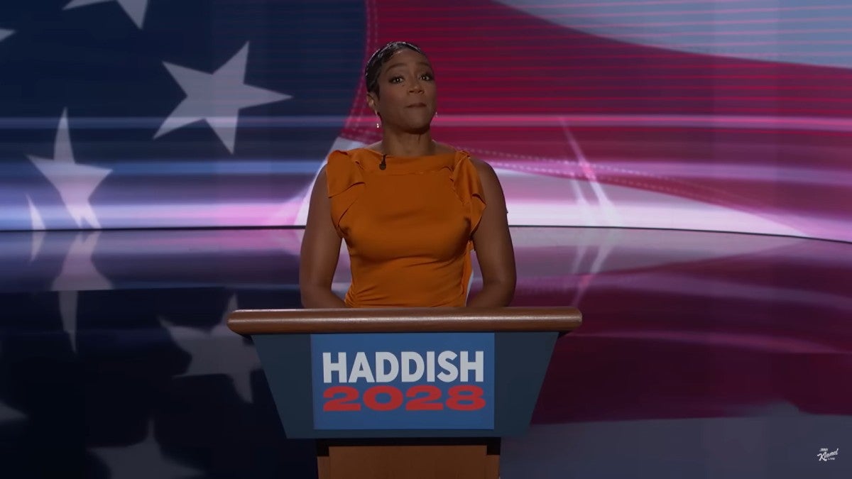Tiffany Haddish Jokes She’s Running for President: ‘I’m Rich, I’ve Been Arrested a Few Times, I Always Say Crazy S–‘ | Video