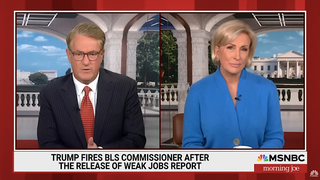 ‘Morning Joe’: Trump’s Handling of Weak Jobs Report Would Be ‘Unthinkable a Decade Ago’ | Video
