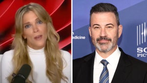 Megyn Kelly, Jimmy Kimmel (Credit: "The Megyn Kelly Show," Getty Images)
