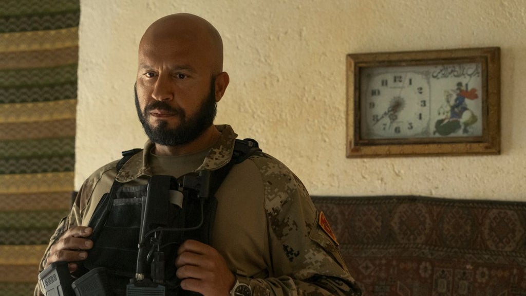 Dar Salim as Mohammed Farooq in "The Terminal List: Dark Wolf" (Prime Video)