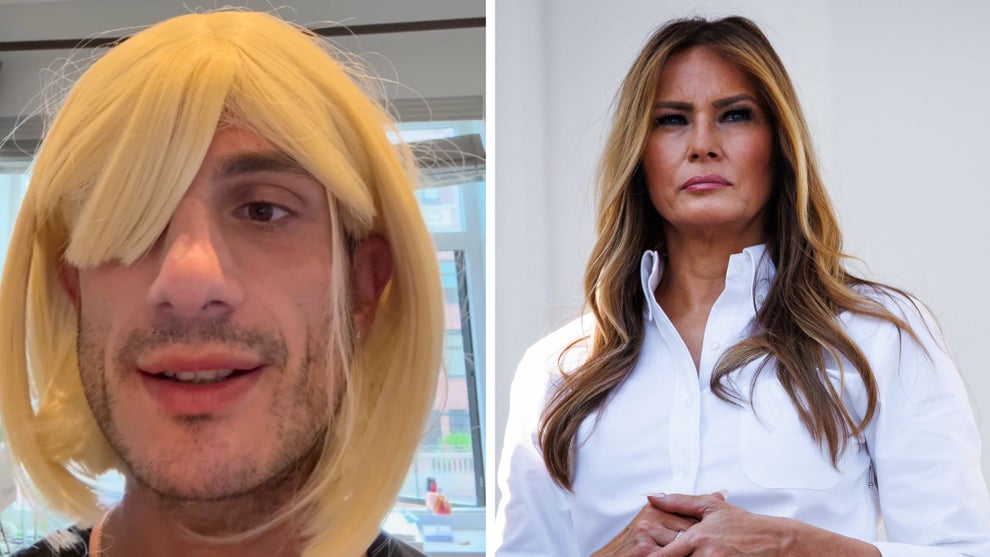Jack Schlossberg, Melania Trump (@jackuno/Instagram, Getty Images)