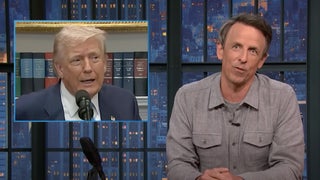 Seth Meyers Calls Trump Out for Being Confused by His Own Conspiracy Theories | Video