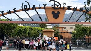 Jimmy Kimmel, Protestors, Disney