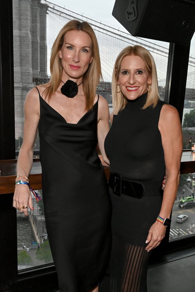 Jennifer Welch and Angie "Pumps" Sullivan (Credit: Bryan Bedder/Getty Images for GLAAD)