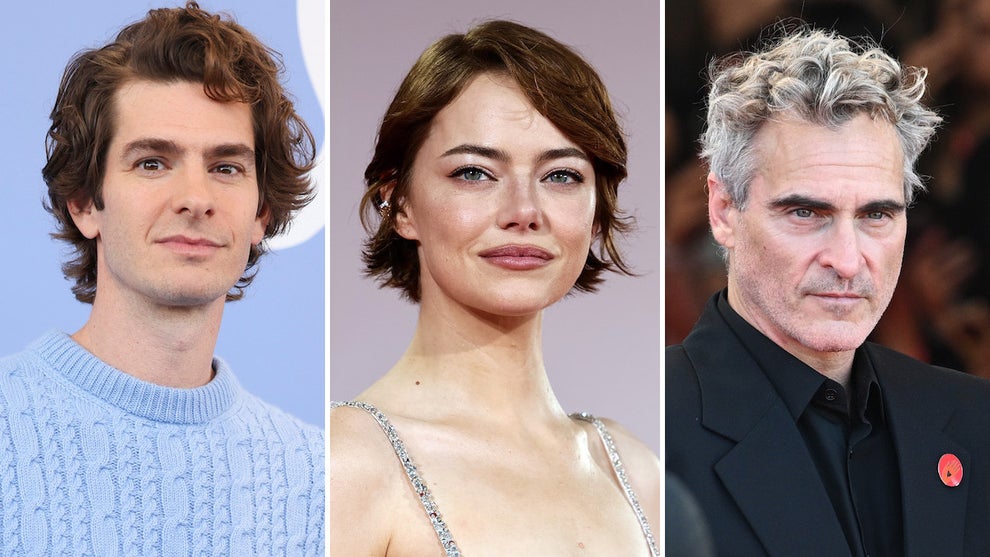 Andrew Garfield Emma Stone Jaoquin Phoenix