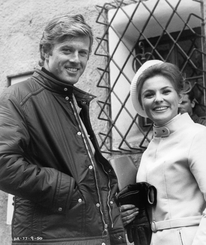 Robert Redford and Camilla Sparv 
