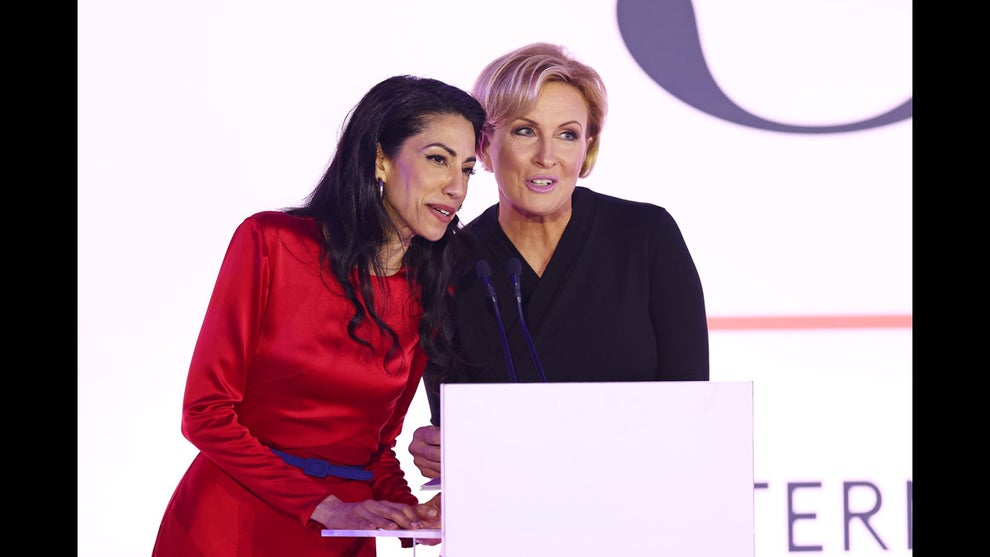 Huma Abedin and Mika Brzezinski