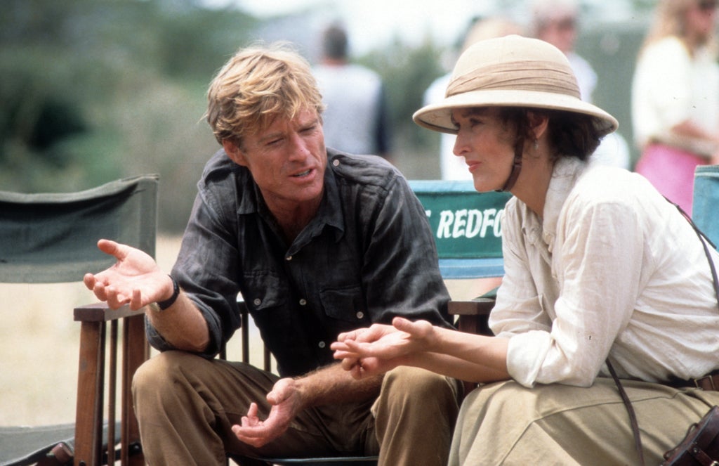 Robert Redford and Meryl Streep
