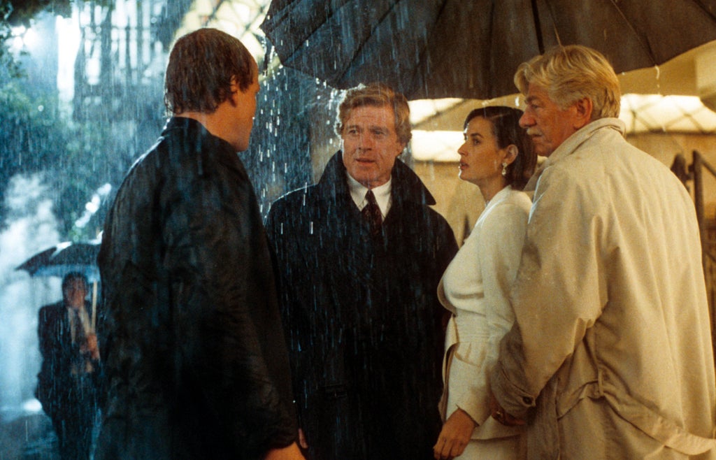 Robert Redford And Demi Moore In 'Indecent Proposal'