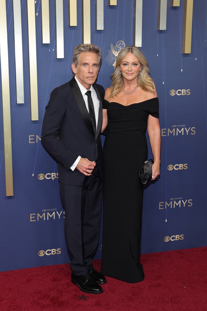 Ben Stiller
and Christine Taylor 