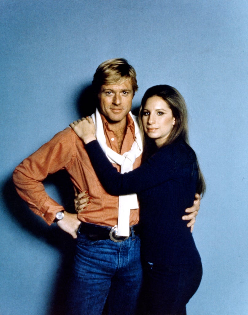 American actor Robert Redford and actress and singer Barbra Streisand 