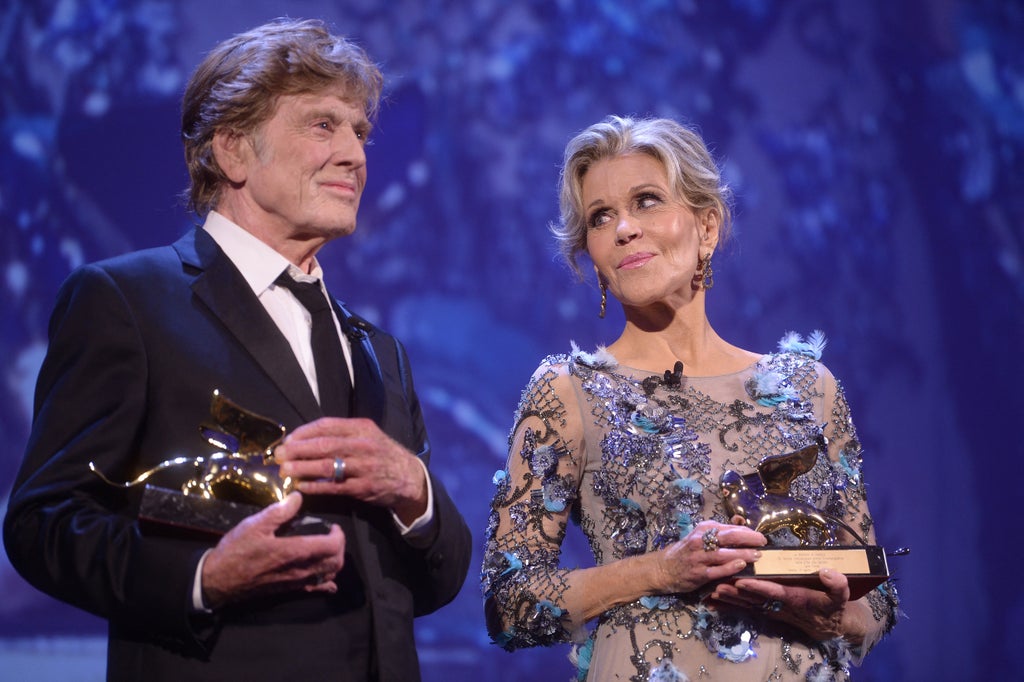 Jane Fonda and Robert Redford
