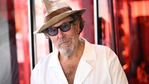 Julian Schnabel poses for a photographer at the 82nd Venice International Film Festival on September 3, 2025 in Venice, Italy. (Kate Green/Getty Images)