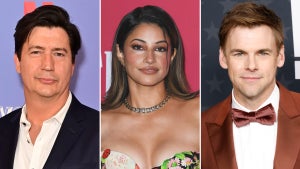 Ken Marino, Richa Moorjani and Tommy Dewey