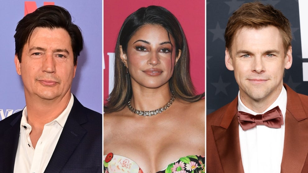 Ken Marino, Richa Moorjani and Tommy Dewey