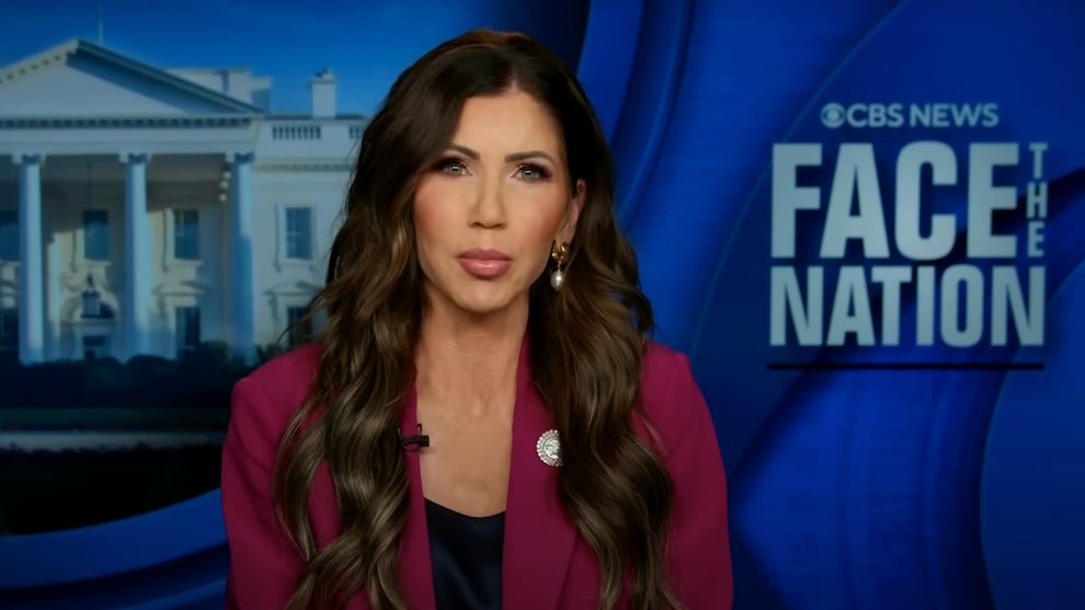 Kristi Noem Face the Nation CBS