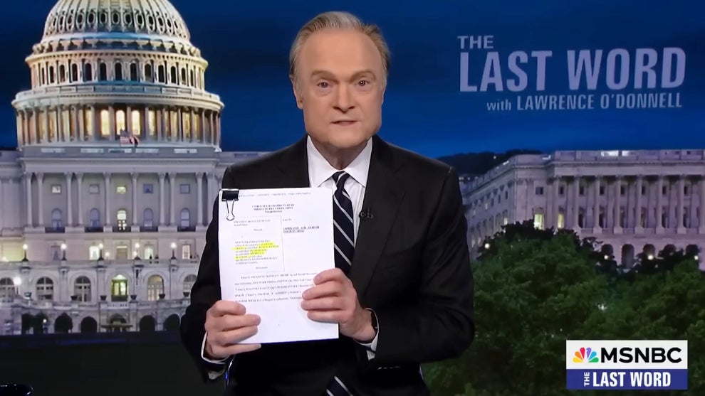 Lawrence O'Donnell hosting the Sept. 16, 2025 edition of "The Last Word with Lawrence O'Donnell" (MSNBC)