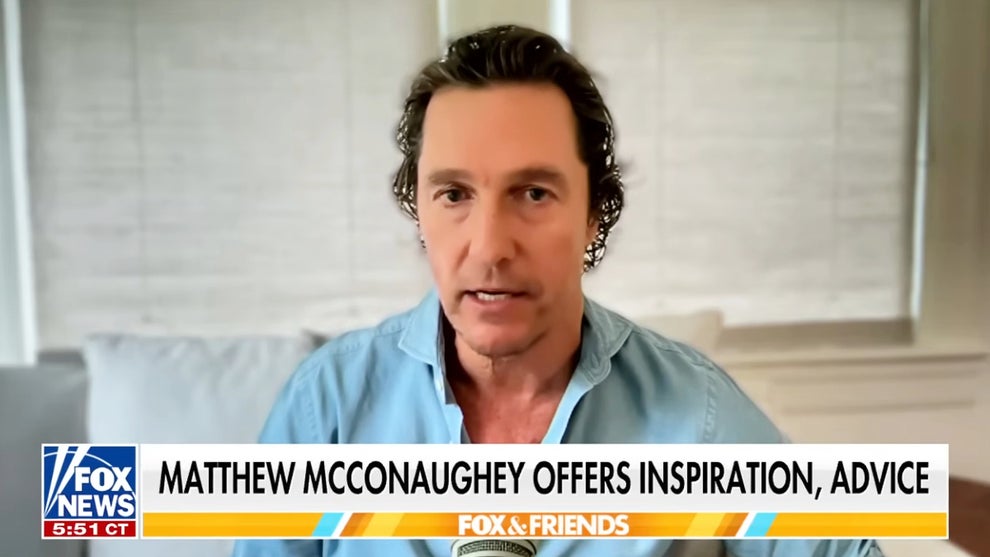 Matthew McConaughey on the Sept. 19, 2025 edition of "Fox & Friends" (Fox News)