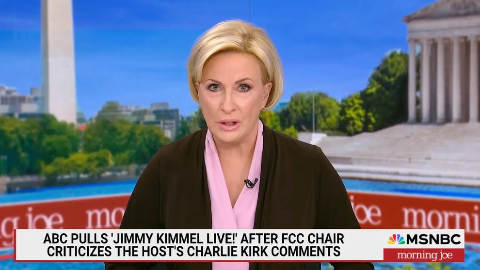 Mika Brzezinski hosting the Sept. 18, 2025 edition of "Morning Joe" (MSNBC)