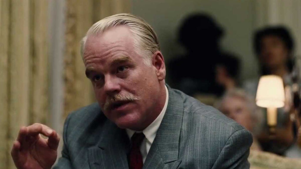Philip Seymour Hoffman in "The Master"