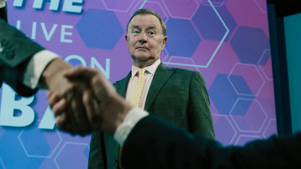 Christopher Villiers as Dennis Gimball in "Slow Horses" Season 5 (Apple TV+)