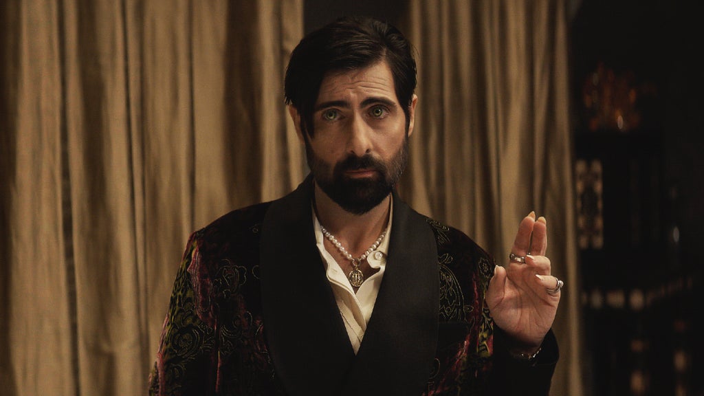 Jason Schwartzman as a vampire in "Anne Rice's Talamasca: The Secret Order"
