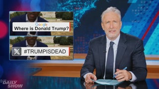 Jon Stewart Wouldn’t Put It Past Trump to Die in Office Just to ‘Take Credit for Something Biden Already Accomplished’ | Video