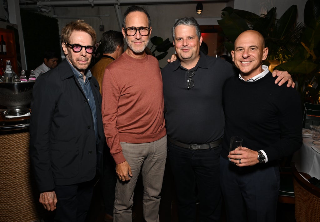 Jerry Bruckheimer, Award-Winning Producer "F1”, Richard Weitz, Co-Chairman, WME Group, Christian Muirhead, Co-Chairman, WME Group, and Brent Weinsten, Senior Leadership Team, CAA