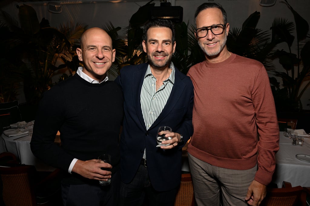 Brent Weinstein, Senior Leadership Team, CAA,  Eduardo Acuna, CEO, Regal Cineworld, and Richard Weitz, Co-Chairman, WME Group 