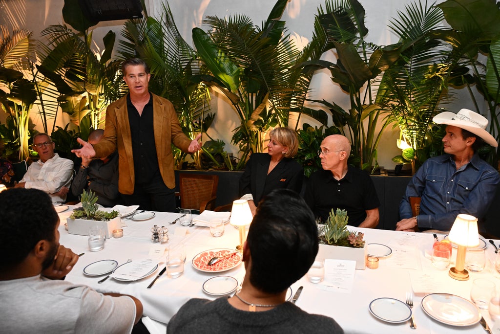 Ross Gerber, CEO & President, Gerber Kawasaki Wealth & Investment Management shares welcome speech at the  2025 TheGrill Dinner at Ciprian
