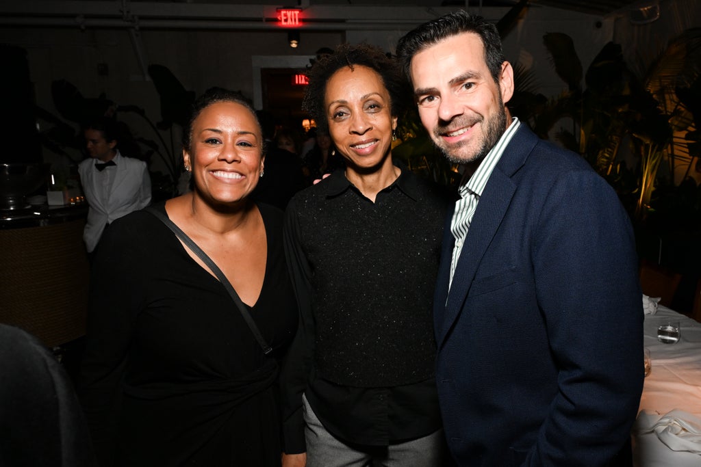 Nina Shaw, Founding Partner, Del Shaw Moonves Tanaka Finkelstein Lezcano Bobb & Dang, and Eduardo Acuna, CEO, Regal Cineworld