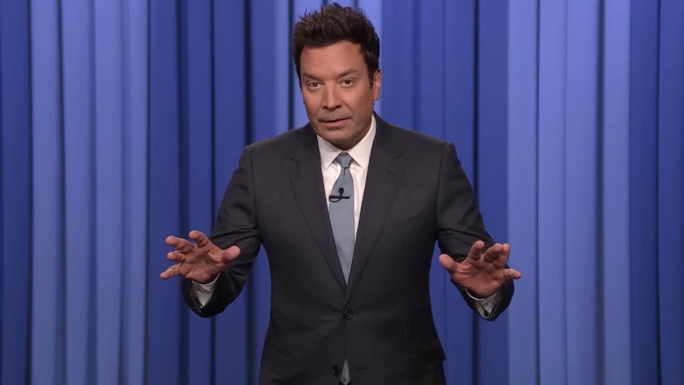 Jimmy Fallon hosting the Sept. 22, 2025 edition of "The Tonight Show Starring Jimmy Fallon" (NBC)