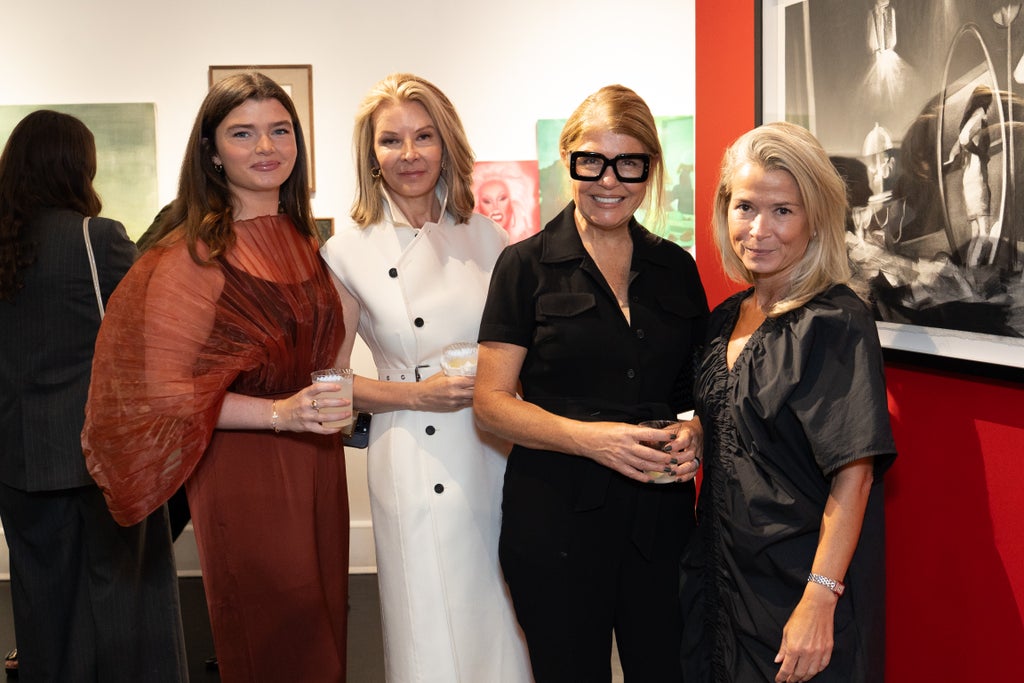 Isabel von Bargen-Burke, Susan Oster, Cristina von Bargen, and Alex von Bargen