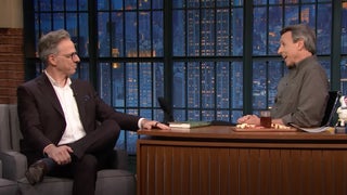 Jake Tapper Jokes He and Seth Meyers ‘Will Be Writing Comic Books Together’ After Trump Comes for Comcast and Warner Bros. Discovery | Video