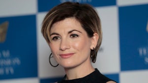 Jodie Whittaker attends the Royal Television Society Programme Awards 2024 at The Grosvenor House Hotel on March 26, 2024 in London, England